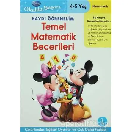 Haydi Öğrenelim - Temel Matematik Becerileri 12 - Kolektif - Doğan Egmont Yayıncılık