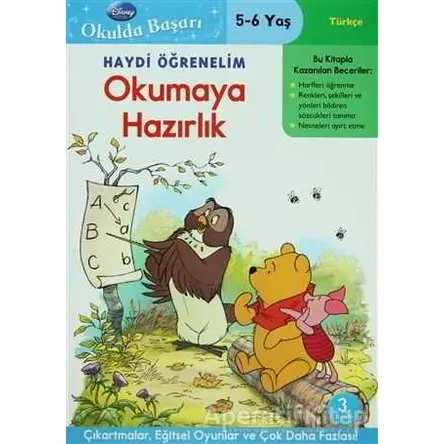 Haydi Öğrenelim - Okumaya Hazırlık 5-6 Yaş - Kolektif - Doğan Egmont Yayıncılık