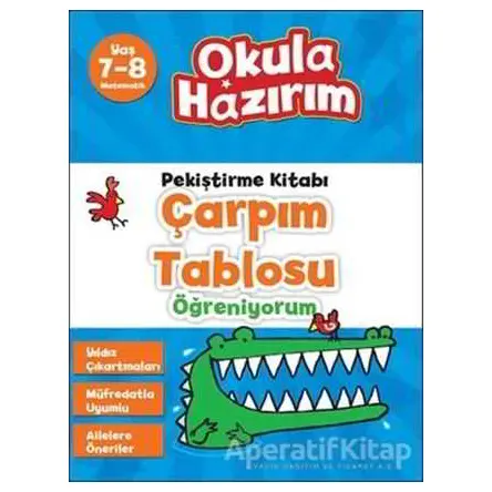 Pekiştirme Kitabı Çaprım Tablosu Öğreniyorum - David Kirkby - Doğan Egmont Yayıncılık