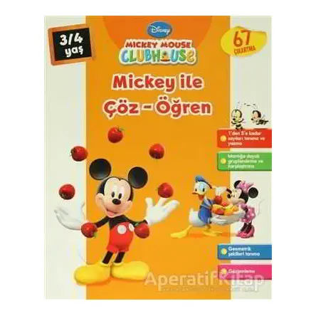 Mickey ile Çöz - Öğren - Kolektif - Doğan Egmont Yayıncılık