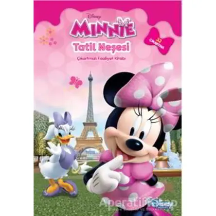 Disney Minnie - Tatil Neşesi Çıkartmalı Faaliyet Kitabı - Kolektif - Doğan Egmont Yayıncılık