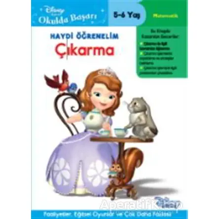 Haydi Öğrenelim - Çıkarma 5-6 Yaş - Kolektif - Doğan Egmont Yayıncılık