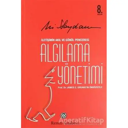 Algılama Yönetimi - Ali Saydam - Remzi Kitabevi