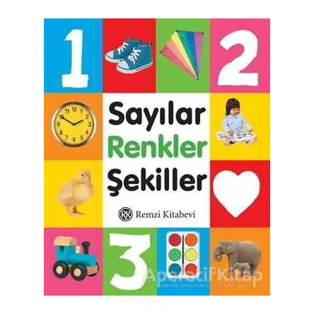 Sayılar Renkler Şekiller - Kolektif - Remzi Kitabevi