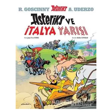 Asteriks ve İtalya Yarışı - Jean - Yves Ferri - Remzi Kitabevi
