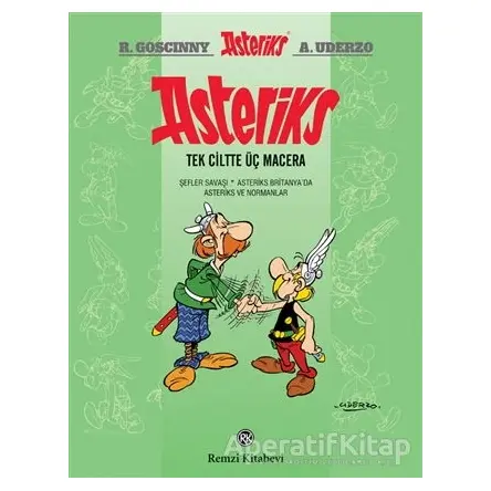 Asteriks (Tek Ciltte Üç Macera) - Rene Goscinny - Remzi Kitabevi