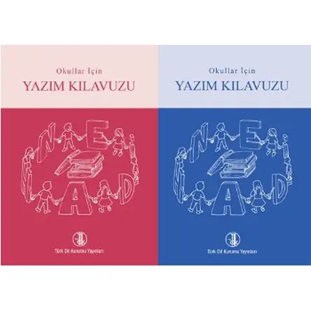 Okullar için Yazım Kılavuzu (Mavi-Kırmızı Kapak) - Kolektif - Türk Dil Kurumu Yayınları