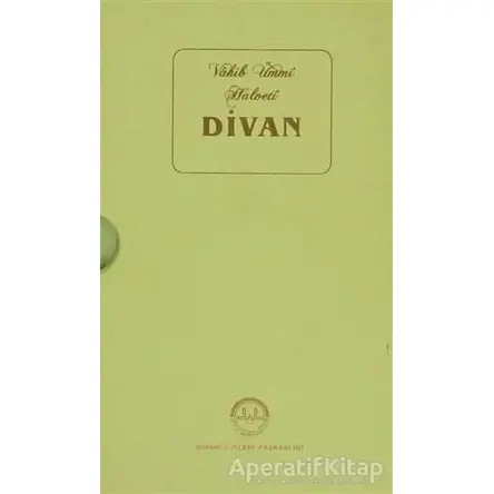 Vahib Ümmi Halveti Divan - Mustafa Tatcı - Diyanet İşleri Başkanlığı