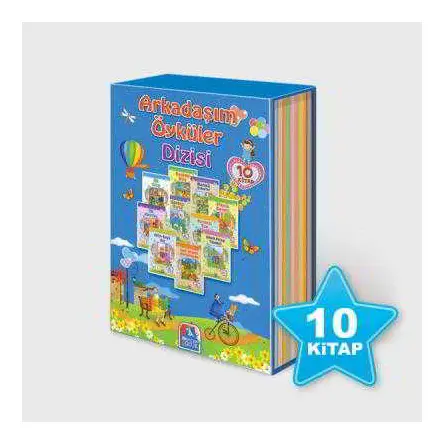 Arkadaşım Öyküler Dizisi 10 Kitap Mercek Yayıncılık