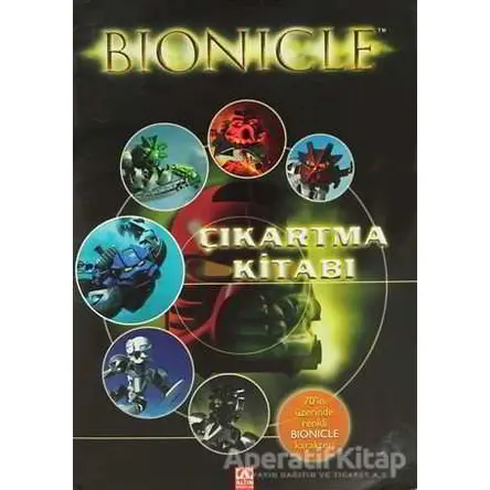 Bionicle Çıkartma Kitabı - Greg Farshtey - Altın Kitaplar
