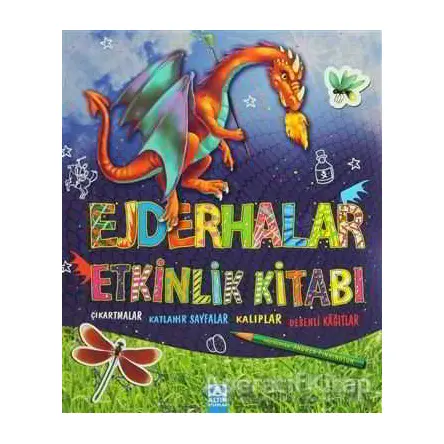 Ejderhalar Etkinlik Kitabı - Andrea Pinnington - Altın Kitaplar