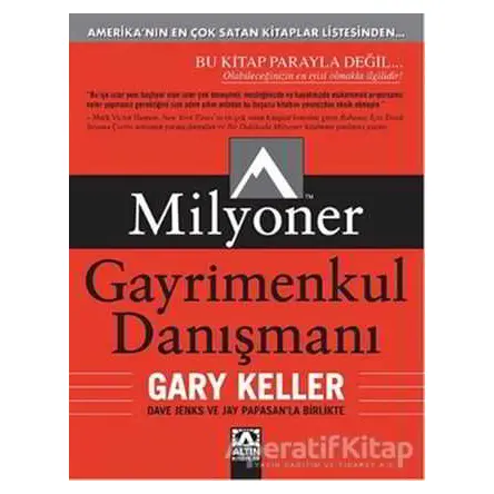 Milyoner Gayrimenkul Danışmanı - Gary Keller - Altın Kitaplar