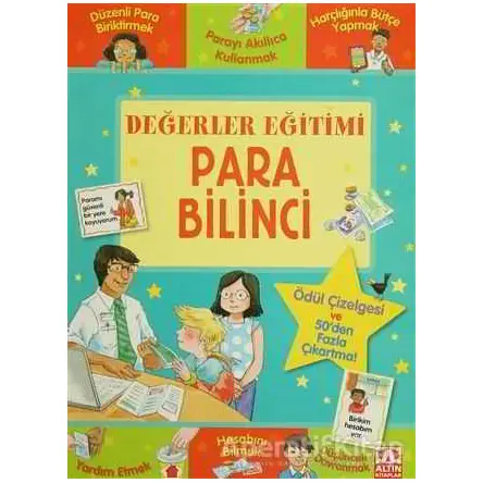 Değerler Eğitimi - Para Bilinci - Kolektif - Altın Kitaplar