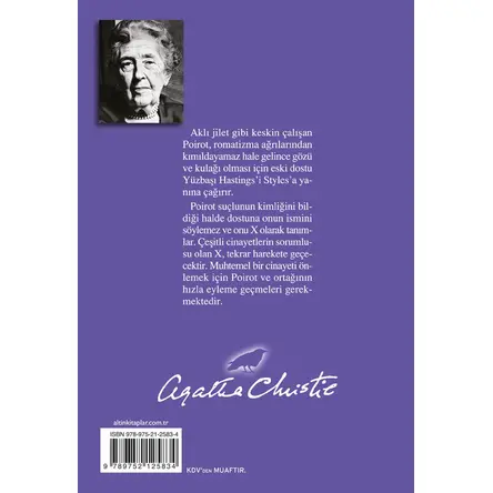 Ve Perde İndi (Eko Boy) Agatha Christie - Altın Kitaplar