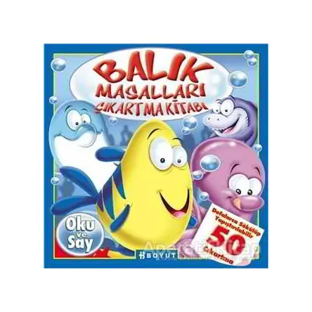 Balık Masalları Çıkartma Kitabı - Kolektif - Boyut Yayın Grubu