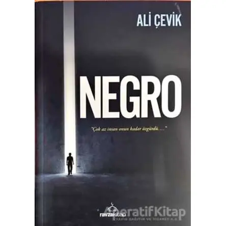 Negro - Ali Çevik - Ravza Yayınları