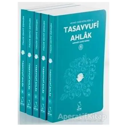 Tasavvufi Ahlak Seti Cep Boy (5 Kitap Takım) - Mehmed Zahid Kotku - Server Yayınları