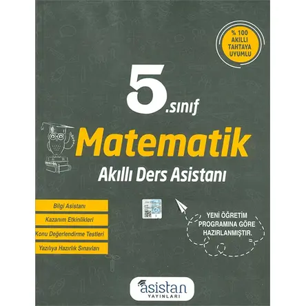 Asistan 5.Sınıf Matematik Akıllı Ders Asistanı