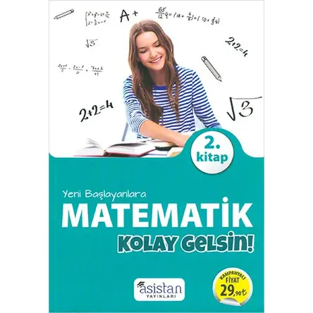 Asistan Yeni Başlayanlara Matematik Kolay Gelsin 2.Kitap Kampanyalı