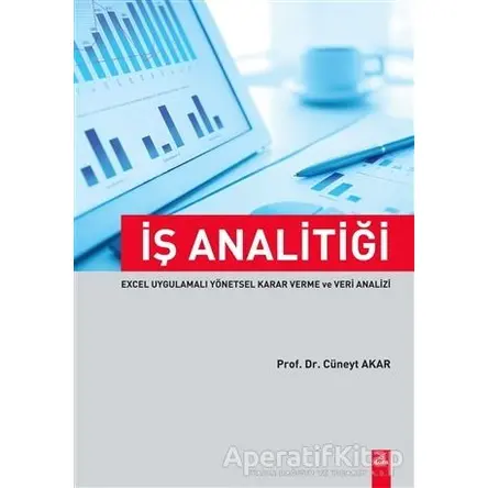 İş Analitiği - Cüneyt Akar - Dora Basım Yayın