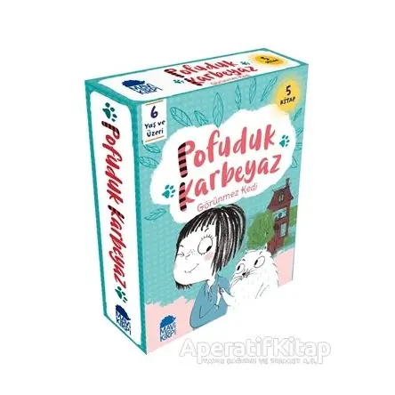 Pofuduk Karbeyaz (5 Cilt Takım) - Pip Jones - Mavi Kirpi Yayınları