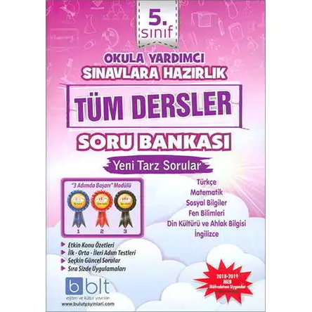 Bulut 5.Sınıf Tüm Dersler Soru Bankası