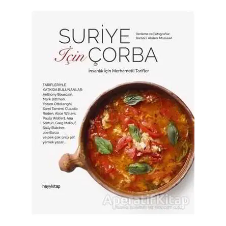Suriye İçin Çorba - Barbara Abdeni Massaad - Hayykitap