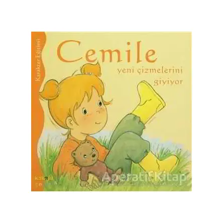 Cemile Yeni Çizmelerini Giyiyor - Aline de Petingy - Kaknüs Yayınları