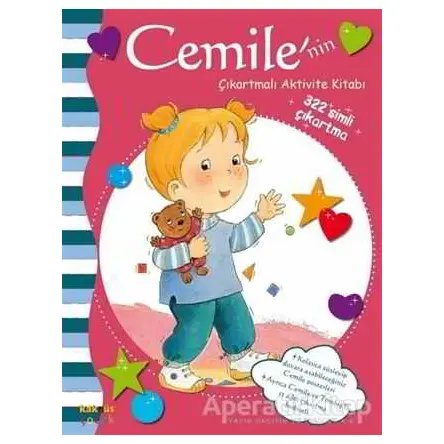Cemile’nin Çıkartmalı Aktivite Kitabı - Aline de Petingy - Kaknüs Yayınları