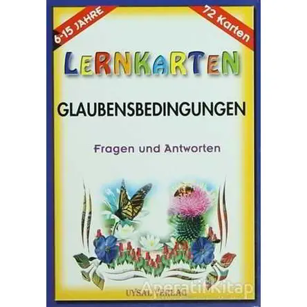 Lernkarten Glaubensbedingungen - Kolektif - Uysal Yayınevi