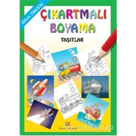 Çıkartmalı Boyama - Taşıtlar - Mürşide Uysal - Uysal Yayınevi