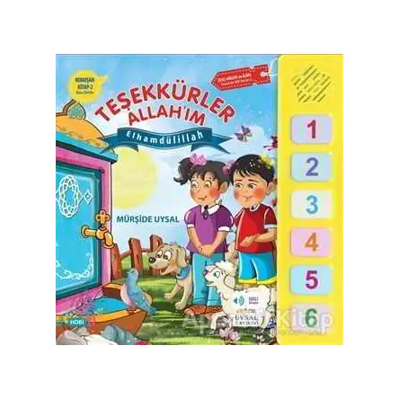 Konuşan Kitap 2 - Teşekkürler Allah’ım - Mürşide Uysal - Uysal Yayınevi