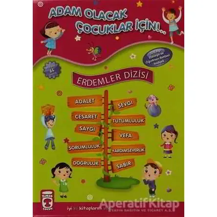 Erdemler Dizisi (10 Kitap Takım) - Necla Saydam - Timaş Çocuk