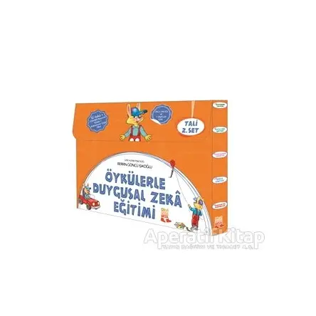 Tali Öykülerle Duygusal Zeka Eğitimi Serisi (3-7 Yaş) + Etkinlikli Boyama Kitabı 2. Set (10 Kitap Ta