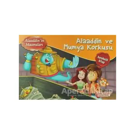Alaaddin ve Mumya Korkusu - Üç Boyutlu Kitap - Kolektif - Yumurcak Yayınları
