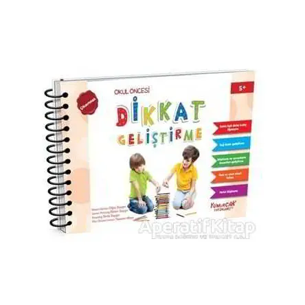 Dikkat Geliştirme - Okul Öncesi - (5 Yaş) - Oğuz Saygın - Yumurcak Yayınları