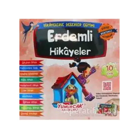 Erdemli Hikayeler Seti (10 Kitap Takım) - Kolektif - Yumurcak Yayınları