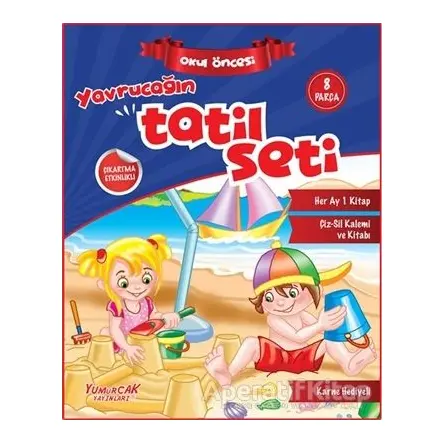Yavrucağın Tatil Seti (3 Kitap) - Kolektif - Yumurcak Yayınları