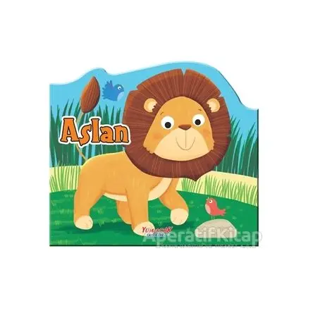 Aslan - Şekilli Kitap - Kolektif - Yumurcak Yayınları