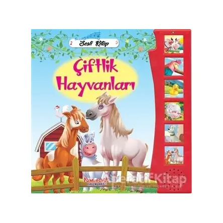 Çiftlik Hayvanları - Sesli Kitap - Kolektif - Yumurcak Yayınları