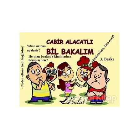 Bil Bakalım - Cabir Alacatlı - Bulut Yayınları
