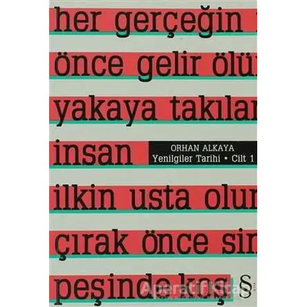 Yenilgiler Tarihi - Cilt: 1 - Orhan Alkaya - Everest Yayınları