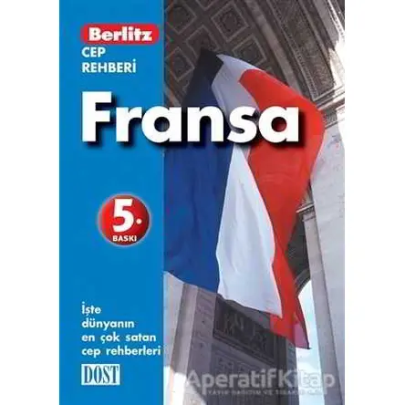 Fransa Cep Rehberi - Catherine Barr - Dost Kitabevi Yayınları