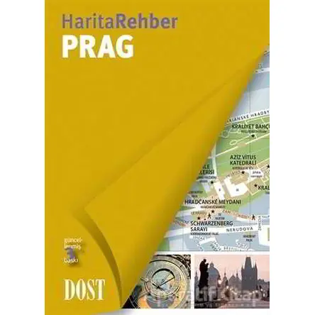 Harita Rehber - Prag - William Fischer - Dost Kitabevi Yayınları