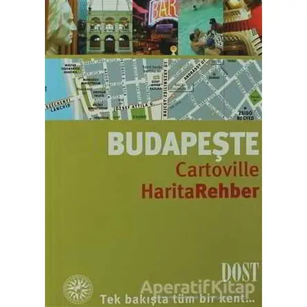 Budapeşte Cartoville Harita Rehber - Helene Le Tac - Dost Kitabevi Yayınları
