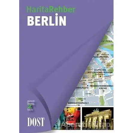 Berlin Harita Rehber - Jim Charmetant - Dost Kitabevi Yayınları