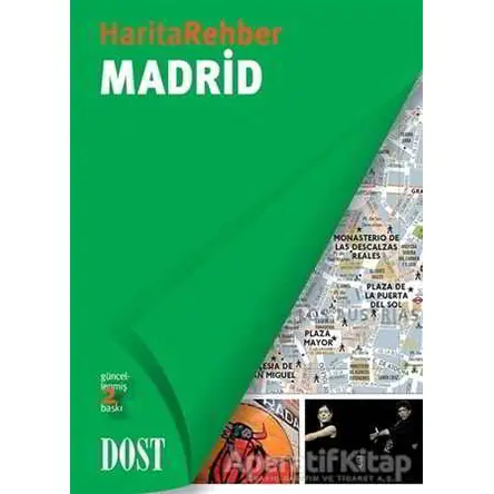 Harita Rehber - Madrid - Laurence Blanchar - Dost Kitabevi Yayınları