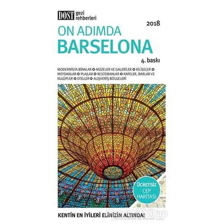 On Adımda Barselona - Ryan Chandler - Dost Kitabevi Yayınları