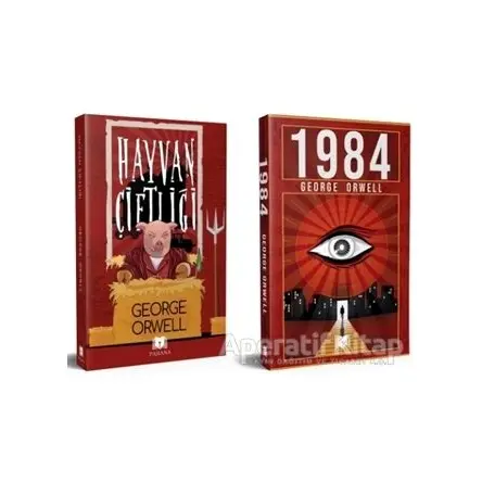 George Orwell Seti (2 Kitap Takım) - George Orwell - Parana Yayınları