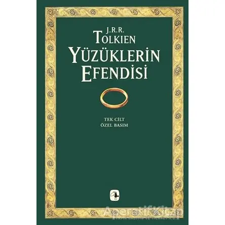 Yüzüklerin Efendisi Tek Cilt Özel Basım - J. R. R. Tolkien - Metis Yayınları
